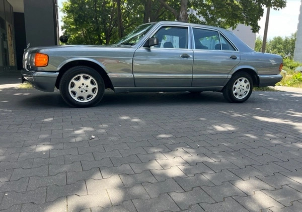 Mercedes-Benz Klasa S cena 45000 przebieg: 270000, rok produkcji 1988 z Warszawa małe 211